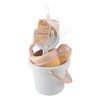 MyKids-USA Children's Beach Toy Wheat Straw Beach Bucket Set With Sand Sand Dredging Tools Outdoor Toy - 2 of 4