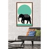 Trends International Ink Elephant Framed Wall Poster Prints - 2 of 4