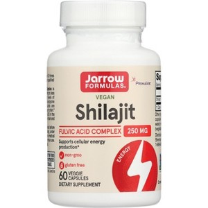 Jarrow Formulas, Inc. Vegan Shilajit 250 mg 60 Veg Caps - 1 of 2