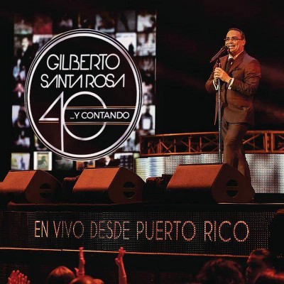 Gilberto Santa Rosa - 40 Y Contando (En Vivo Desde Puerto Rico) (CD)