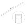 Unique Bargains Lamp Lantern Water Cooling System Acrylic Round Pipes Clear 4 Pcs 14" - 2 of 4