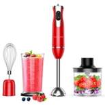 Galanz 2 Speed Multi-Function Retro Immersion Hand Blender in Hot Rod Red