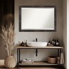 Amanti Art Odin Antique Bronze Beveled Wood Framed Bathroom Vanity Wall Mirror - 4 of 4