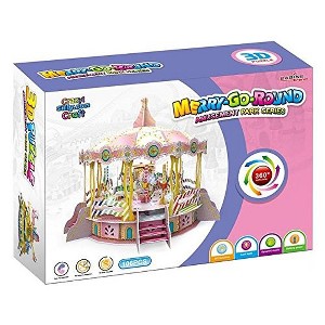 Big Daddy's 3-D Puzzel Building Set Merry Go Round - 1 of 1