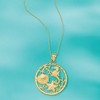 Ross-Simons 14kt Yellow Gold Sea Life Pendant Necklace Size 18 - 3 of 4