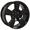 OE Wheels CV76 20 Inch Rim Fits Tahoe Style 6x139.7 20x9 Gloss Black - Hollander 5652 (1) - 3 of 4