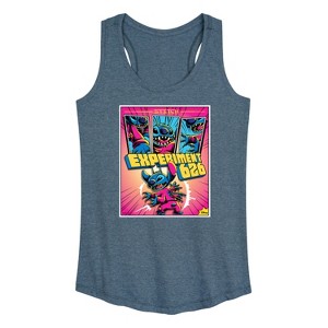 Women's - Disney - Lilo & Stitch Graphic Racerback Tank - 1 of 4