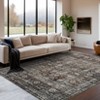 Area Rug, Non-Shedding Vintage Print Decorative Rug, Non-Slip Farmhouse Antique Indoor Rug, Machine Washable Low Pile Rug for Bedroom, Living room - 2 of 4