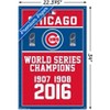 Trends International MLB Chicago Cubs - Champions 16 Unframed Wall Poster Prints - 3 of 4
