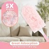 30 Count Duster Refills with Handle, 360° Multi-Surface Disposable Microfiber Dusters for Home and Office Cleaning - 3 of 4