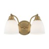 Livex Lighting Somerville 2 - Light Vanity in  Antique Brass - 4 of 4
