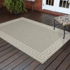 Oriental Weavers Portofino 6560D Grey/ Ivory Indoor/Outdoor Area Rug - 5'3" x 7'3" - 2 of 4