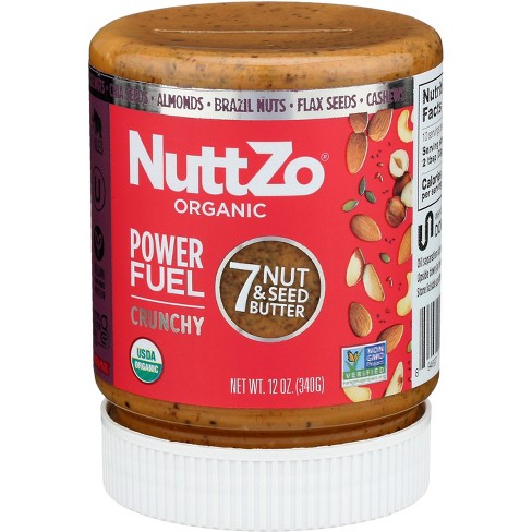 Nuttzo Power Powerfuel Seed Butter Crunchy Organic - Case Of 6 - 12 Oz ...