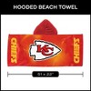 NFL Kansas City Chiefs Charged Youth Hooded Towel - 4 of 4