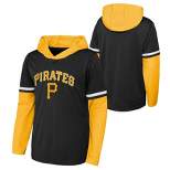 Mlb Pittsburgh Pirates Girls' Henley Team Jersey : Target