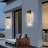 Gulches Outdoor Wall Lights - Weatherproof Sconce, Multi-Bulb (2 Pack) - 4 of 4