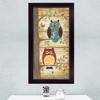 "Two Wise Owls" By Annie LaPoint, Printed Wall Art, Ready To Hang Framed Poster, Black Frame - 3 of 4