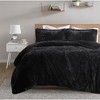 3Pcs Duvet Set, Solid Bedding Set, Polyester Bed Comforter - 3 of 4