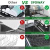 TOBILI Stainless Steel Dish Rack for Sink, Large Dish Rack with Drainboard,Rustproof Dish Drainer with Utensil Holder for Kitchen,Black - 3 of 4