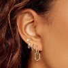 Small Gold Hoop Earrings Set for Women, 14K Gold Plated Lightweight Earrings Sets for Multiple Piercing - 4 of 4