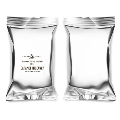 Caribou Coffee Caramel Fractional Pack - Case of 18 - 2.5 oz