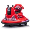 VisioGear Kids Ride On Bumper Car, Rotate 360 Degrees, Bumper strip, for Kids of 2-5 Years Old, Red, 26.18"*26.18"*18.74" - 4 of 4