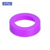 Unique Bargains Silicone Protective Water Bottle Bottom Boot for 70mm 4 Pcs - 3 of 4