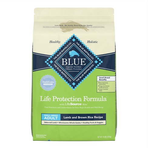 Blue Buffalo Life Protection Lamb & Brown Rice Recipe Small Breed Adult ...