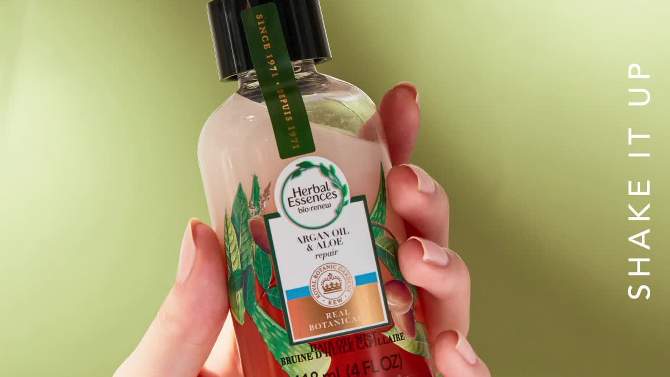 Herbal Essences bio:renew Repairing Hair Mist with Argan Oil &#38; Aloe - 4 fl oz, 2 of 13, play video