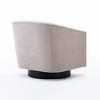 NicBex Accent Chair with Wood Base,Modern Swivel Chair for Bedroom,Reading Room,No Assembly Required - 3 of 4