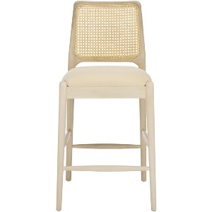 Reinhardt Rattan Counter Stool - BST8800 - Safavieh - 1 of 4