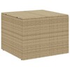 Garden Storage Box Mix Beige PE Rattan Large Garden Storage Box - 2 of 4