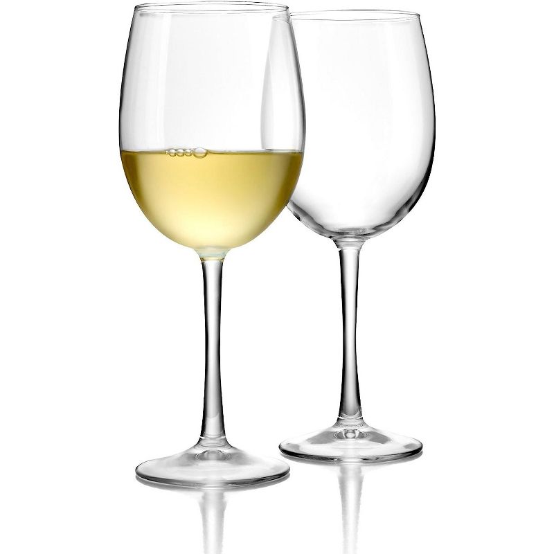 Luminarc Cachet 19 Ounce White Wine Glass 4-Piece Set, 19-Ounce, Clear, 4 of 9