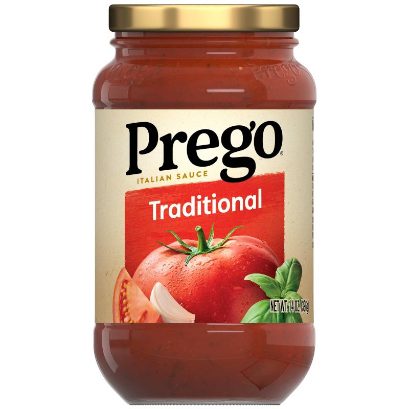 Prego Pasta Sauce Sauce Traditional Italian Tomato Sauce 14oz, 1 of 13