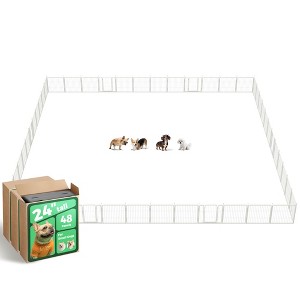 FXW Rollick Dog Playpen for Indoor, Yard, RV Camping, Panels for Puppy and Small Dogs│Patented - 1 of 4