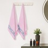 Unique Bargains Highly Absorbent Quicker Dry Breathable Bath Towels Set for Bathroom 2 Packs - 4 of 4