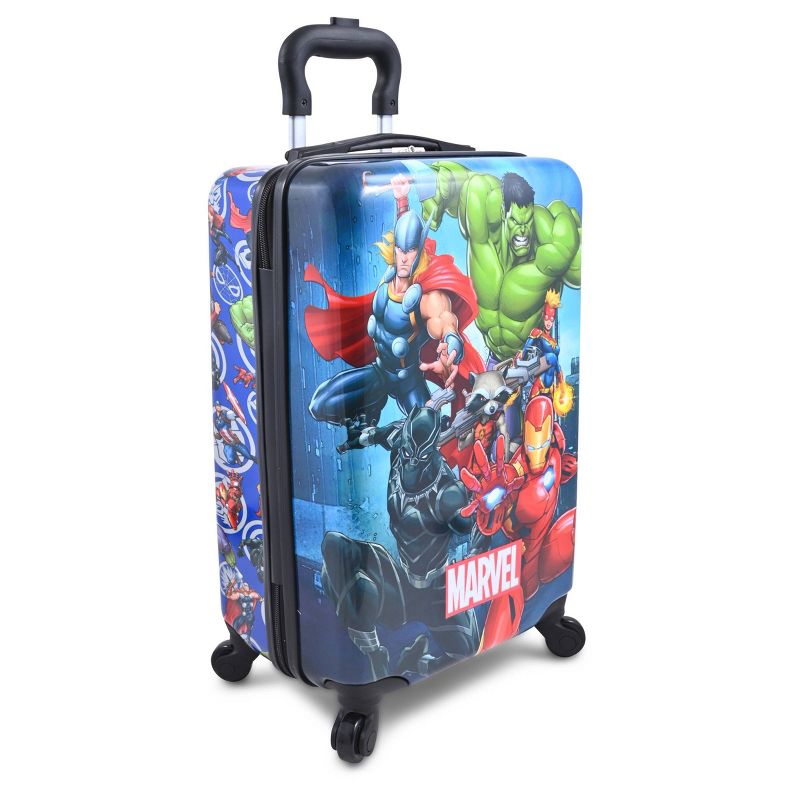 Marvel Hardside Carry On Spinner Suitcase - Black, 3 of 11