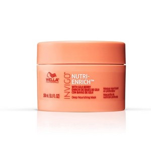 Wella Invigo Nutri-Enrich Mask (5 oz) Deep Nourishing & Moisturizing Masque for Dry, Damaged Hair - 1 of 4