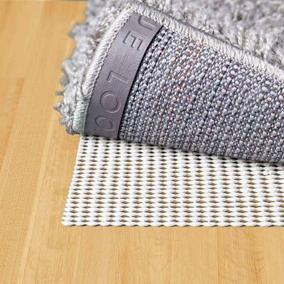 Unique Loom Cream 12' x 15' Anti-Slip Rectangular Rug Pad