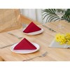 Unique Bargains Party Wedding Restaurant Cocktail Banquet Sateen Napkins 12 x 12 Inches 12 Pcs - 2 of 4