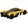 Aston Martin Valkyrie Sunburst Yellow with Carbon Top Limited Edition to 4200 pieces 1/64 Die Cast Model Car by Mini GT - 3 of 3