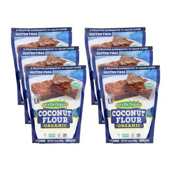Let's Do Organic Coconut Flour - Case of 6/16 oz