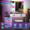 fredees Makeup Vanity with LED Light - 4 of 4