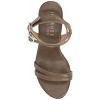Journee Collection Womens Emerynn Platform Clog Multi Strap Sandals - 4 of 4