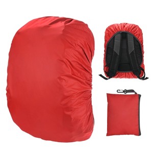 Unique Bargains Waterproof Backpack Rain Cover with A Carry Pouch for Hiking/Biking 1 Pc - 1 of 4