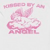 Social Collective Men's Kiss By An Angel  Valentines Day Short Sleeve Graphic Cotton T-Shirt - 2 of 3