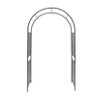 NicBex Metal Garden Arch Trellis, L42.24" X W17.52" X H85.82" Plant Trellis Outdoor Anti-Rust Arched Garden Trellis, Black - 3 of 4