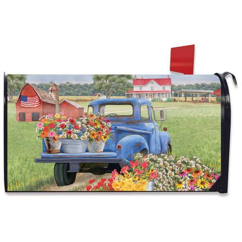 Briarwood Lane Day On The Farm Spring Magnetic Mailbox Cover Pick-up ...