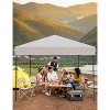 10 X 10ft Pop-Up Canopy, Foldable Outdoor Sunshade Shelter, One-Push Setup Tent for Events, Parties, Camping and Commercial - 4 of 4