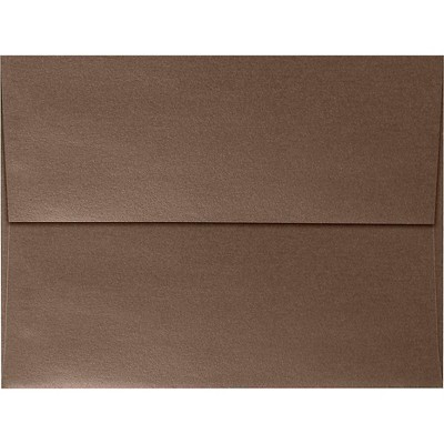 LUX A7 Invitation Envelopes 5 1/4 x 7 1/4 50/Box Bronze Metallic 5380-12-50